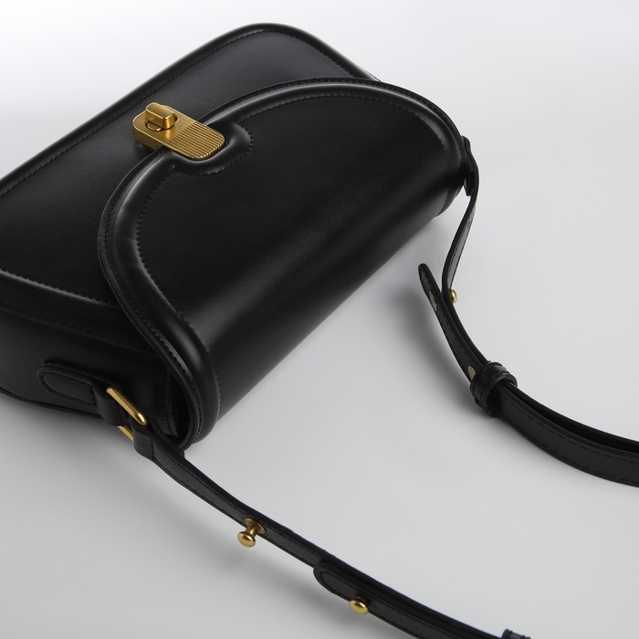 Сумка женская TEXTURA, мессенджер, средний размер, цвет чёрный Сумка женская TEXTURA, мессенджер, средний размер, цвет чёрный