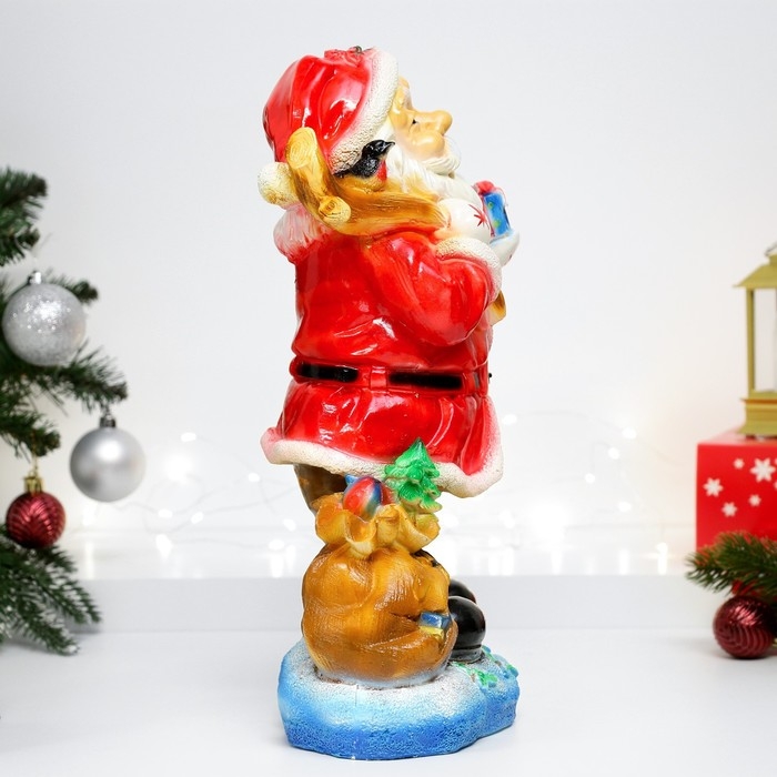 Копилка  Копилка "Дед мороз малый" красный 21х34см