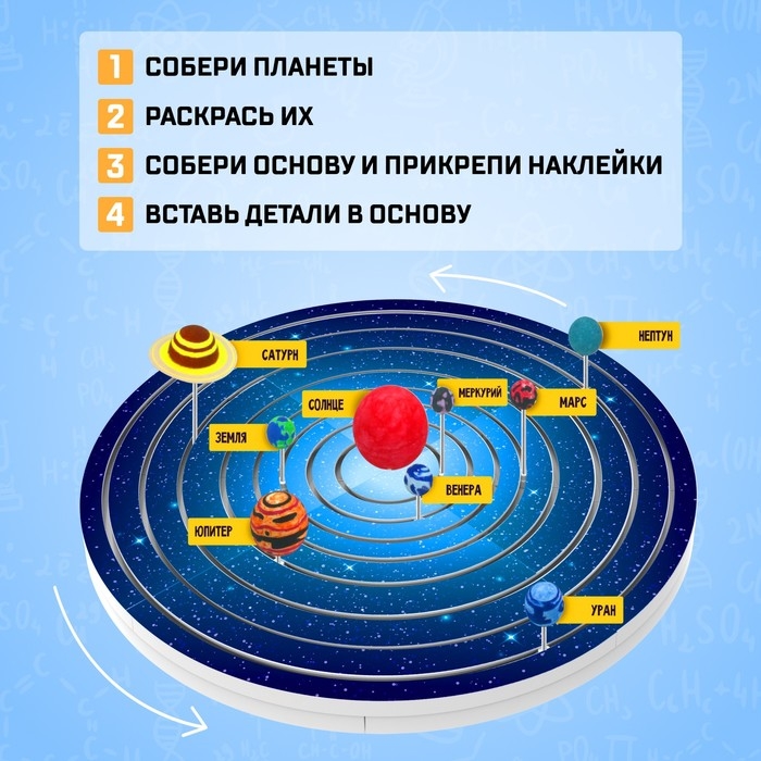 Набор для опытов «Планетарий движение планет» Набор для опытов «Планетарий движение планет»
