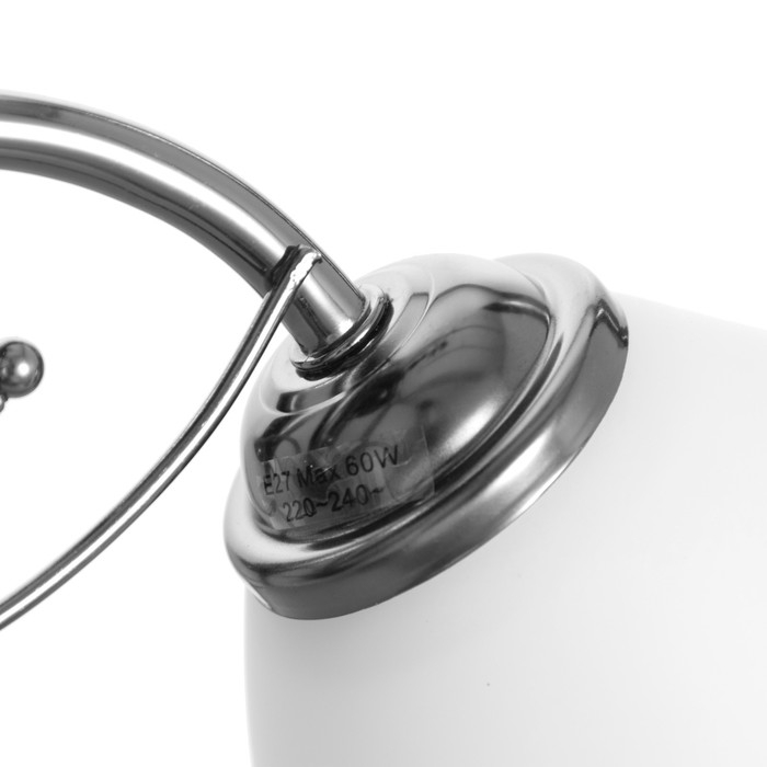 Люстра Люстра "Аннеди" 5хЕ27 40Вт антрацит 55х55х35 см BayerLux