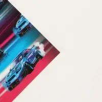 Бумага упаковочная глянцевая &laquo;Машинки&raquo;, 70 х 100 см