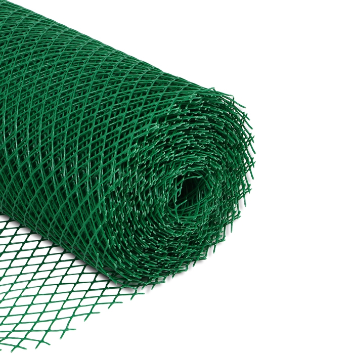 Сетка садовая, 0,5 × 20 м, ячейка ромб 15 × 15 мм, пластиковая, зелёная, Greengo Сетка садовая, 0,5 × 20 м, ячейка ромб 15 × 15 мм, пластиковая, зелёная, Greengo