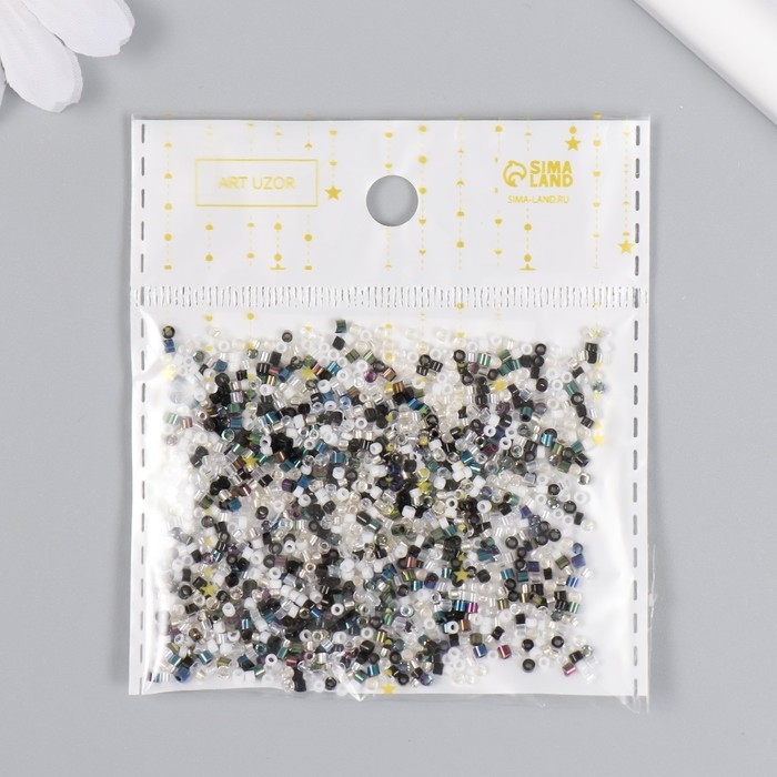 Бисер стекло 12/0  Бисер стекло 12/0 "Перламутр. Побережье" 10 гр