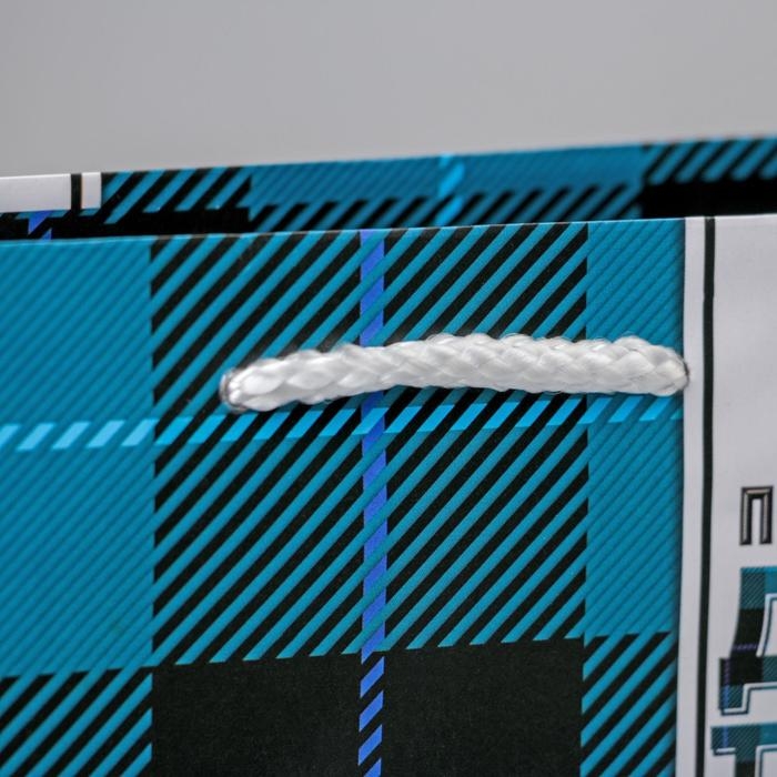 Пакет подарочный ламинированный, упаковка, Real man, MS 18 х 23 х 8 см Пакет подарочный ламинированный, упаковка, Real man, MS 18 х 23 х 8 см