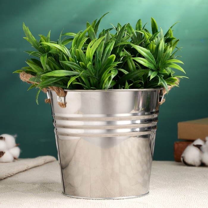 Кашпо  Кашпо "Ведерко Элла" высокое, 15х11,5х14см