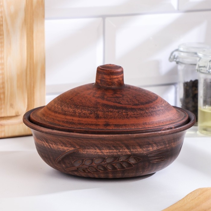 Кокотница  Кокотница "Колос", 0,55 л.,11х16х16 см