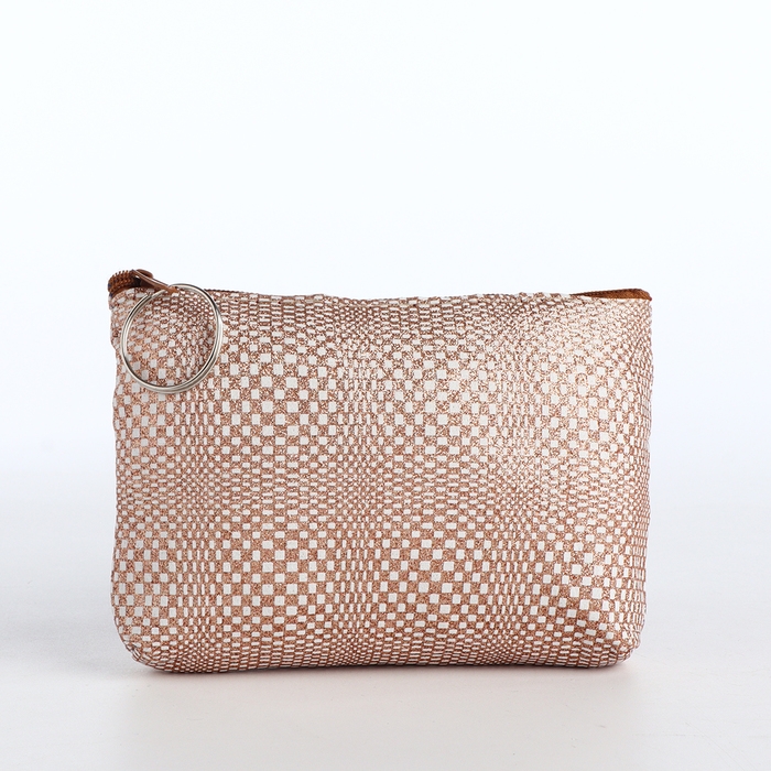 Кошелёк женский на молнии, цвет золотистый Кошелёк женский на молнии, цвет золотистый