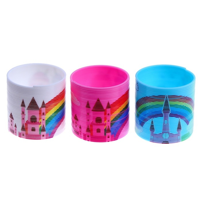 Пружинка-радуга «Единорог», 6,2х6,2х6,2 см Пружинка-радуга «Единорог», 6,2х6,2х6,2 см