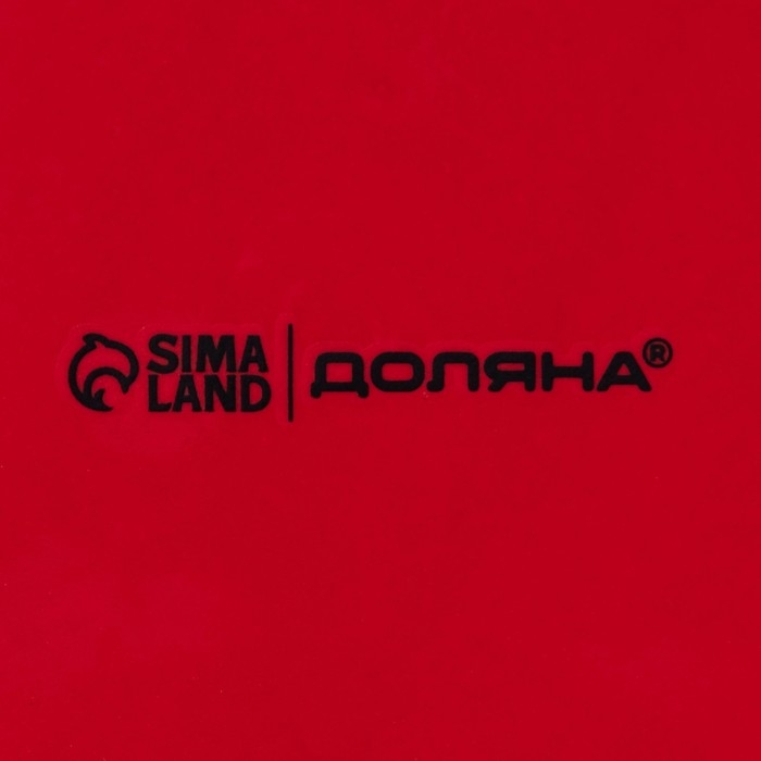 Блинница новогодняя Доляна «Сани Деда Мороза», d=23 см, керамика, цвет белый Блинница новогодняя Доляна «Сани Деда Мороза», d=23 см, керамика, цвет белый