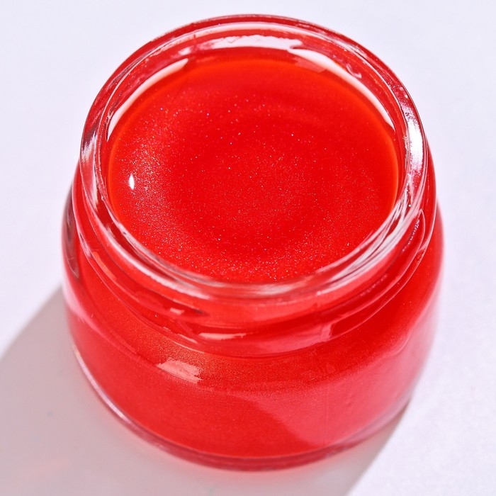 Глиттер водорастворимый &laquo;Красный&raquo; для украшения десертов, напитков, 5 г.