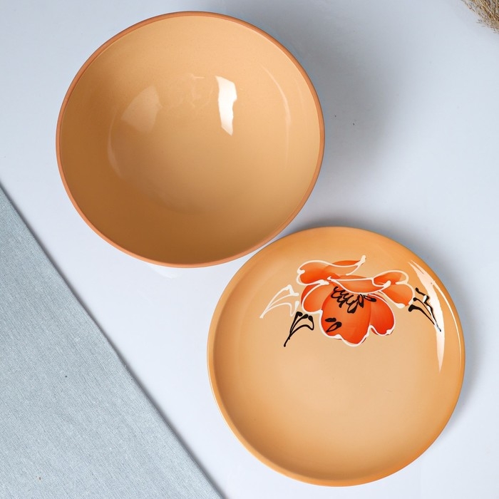 Блинница - хлебница  Блинница - хлебница "Застолье" 1,8л / 15х24см, мак бежевый