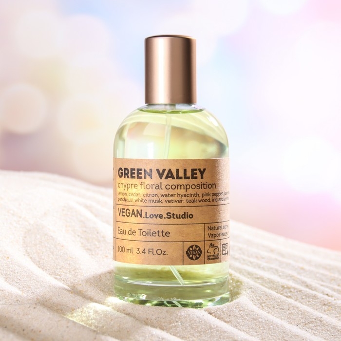 Туалетная вода женская Vegan Love Studio Green Valley, 100 мл (по мотивам Chance eau Fraiche (Chanel) Туалетная вода женская Vegan Love Studio Green Valley, 100 мл (по мотивам Chance eau Fraiche (Chanel)