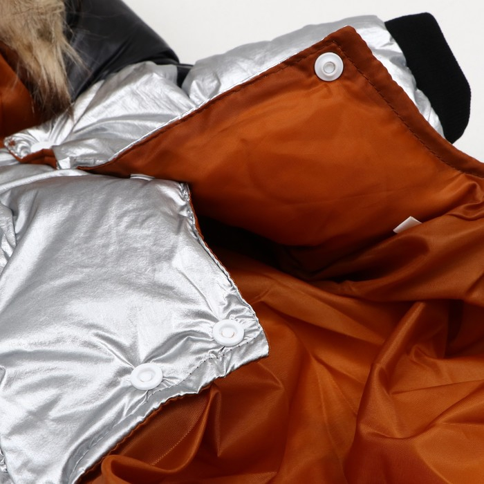 Комбинезон Комбинезон "Пушок", размер 18 (ДС 40 см, ОГ 50 см, ОШ 38 см), голубой