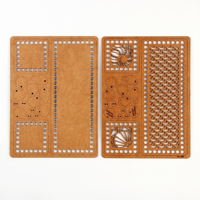 Набор основ для вязания 2 в 1 «Морское настроение», хдф 3 мм