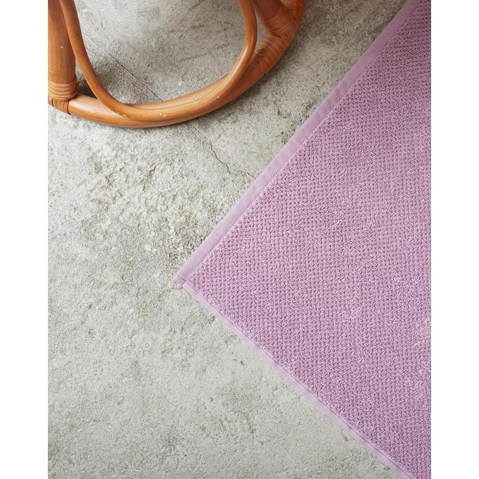 Коврик махровый  Коврик махровый "Этель" Organic Lavender  50х70 см, 100% хл, 550гр/м2