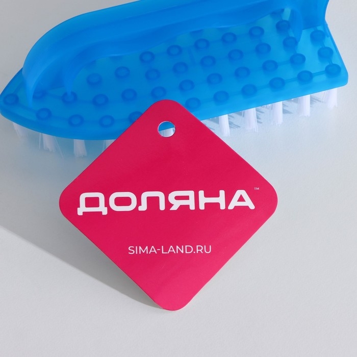 Щётка - утюжок Доляна, 12,5×5,5×5 см, цвет МИКС Щётка - утюжок Доляна, 12,5×5,5×5 см, цвет МИКС