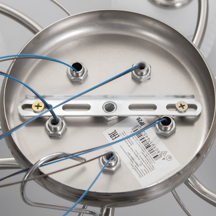 Люстра потолочная Бетти 5х40Вт Е14 Хром 54x54x29 см Люстра потолочная Бетти 5х40Вт Е14 Хром 54x54x29 см