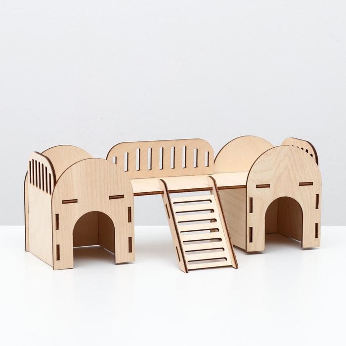 Домик для грызунов, 27 х 14 х 10 см Домик для грызунов, 27 х 14 х 10 см