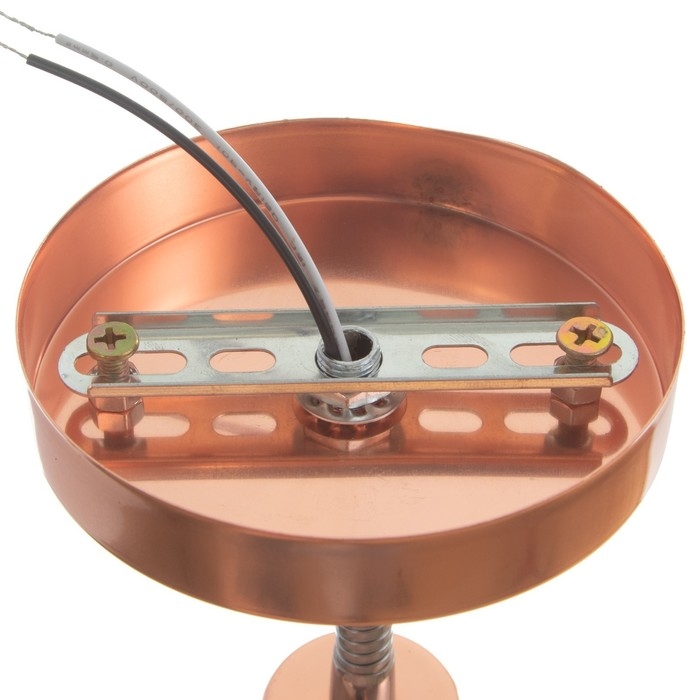 Спот Спот "Шейни" Е27 40Вт медь 10х10х10см