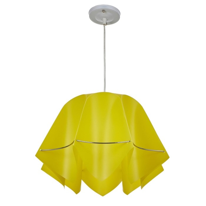 Люстра BayerLux Подвес BayerLux Люстра BayerLux Подвес BayerLux "Джули" E27 1х60Вт желтый 40х40х100 см