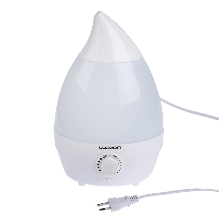Увлажнитель воздуха Luazon LHU-04, ультразвуковой, 18 Вт, 2 л, 35 м2, белый Увлажнитель воздуха Luazon LHU-04, ультразвуковой, 18 Вт, 2 л, 35 м2, белый