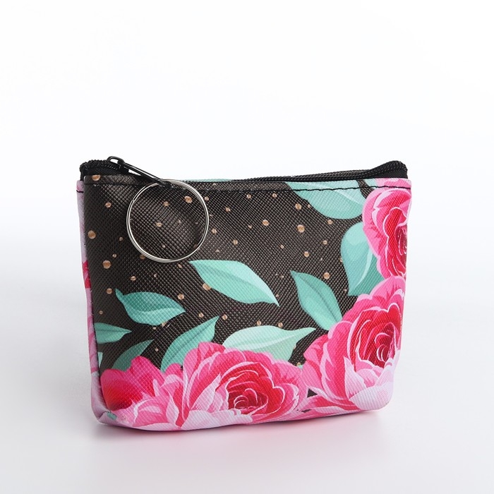 Кошелёк женский на молнии, цвет МИКС