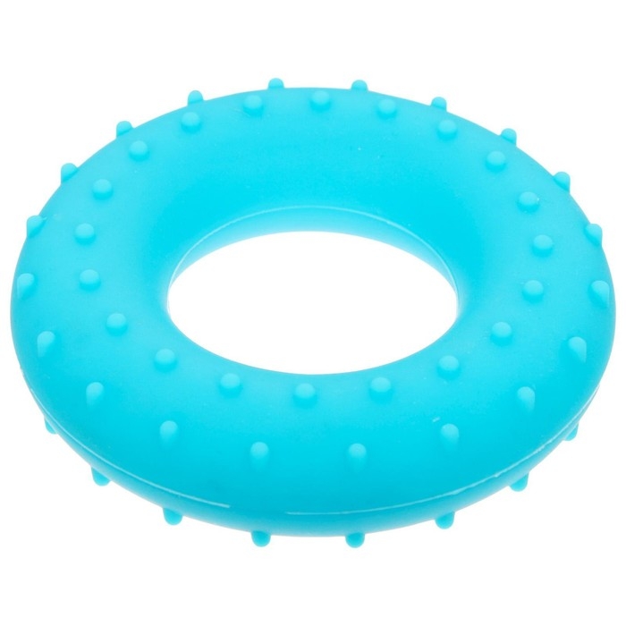 Эспандер кистевой ONLYTOP, массажный, 25 кг, цвет голубой