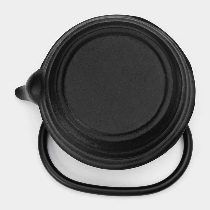 Чайник для плиты с эмалированным покрытием внутри Magma «Танан», 800 мл, чугун, с ситом, индукция Чайник для плиты с эмалированным покрытием внутри Magma «Танан», 800 мл, чугун, с ситом, индукция