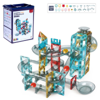 Конструктор магнитный марблс «Магический лабиринт», 100 деталей