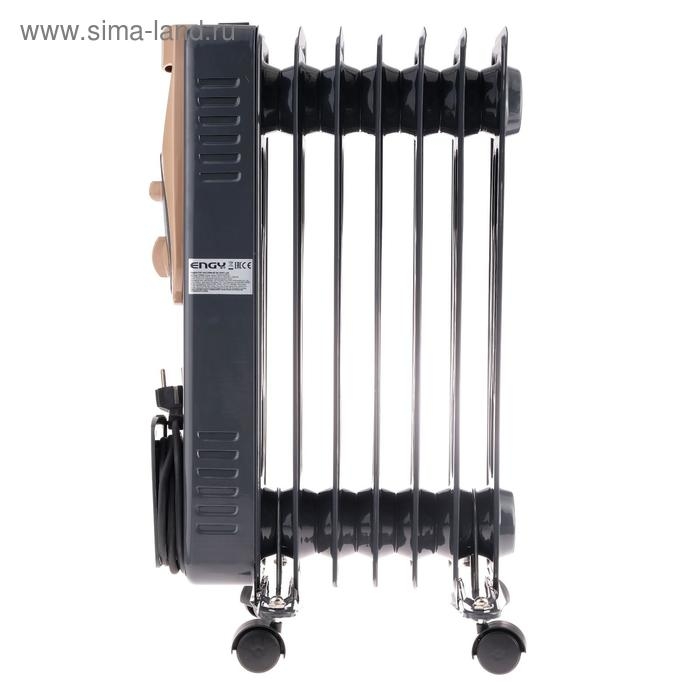 Обогреватель ENGY EN-2407 Loft, масляный, 1500 Вт, 7 секций, 15 м², чёрный Обогреватель ENGY EN-2407 Loft, масляный, 1500 Вт, 7 секций, 15 м², чёрный