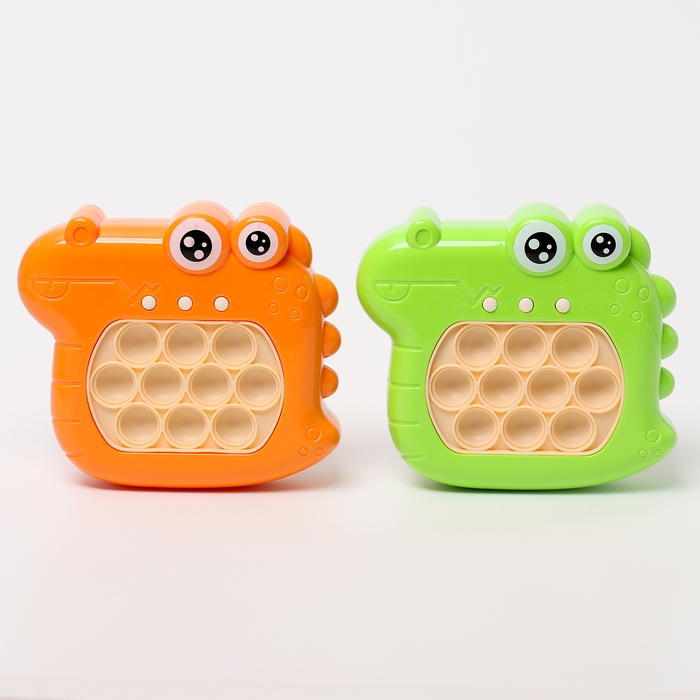 Развивающая игрушка «Крокодил» с подвесом, свет, звук, виды МИКС