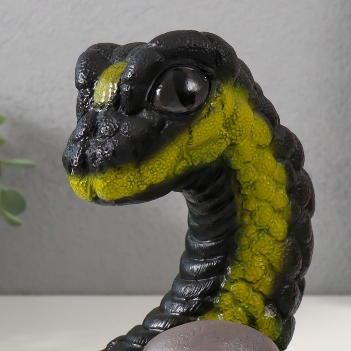 Новогодняя копилка  Новогодняя копилка "Мини Гумми"  12х12х17 см, черно-зеленый