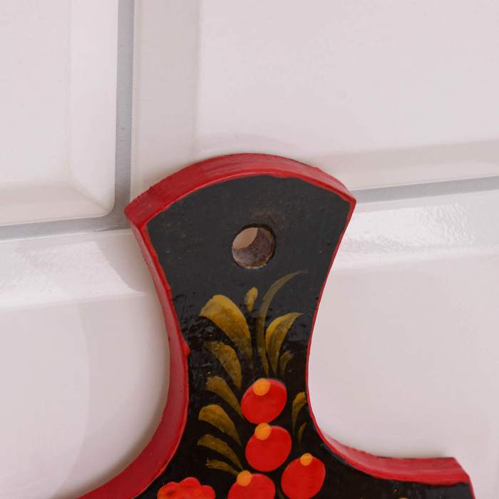 Доска разделочная «Лимонница», хохлома Доска разделочная «Лимонница», хохлома