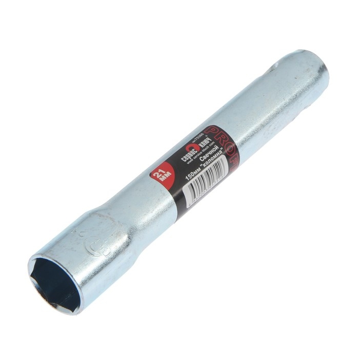 Свечной ключ СЕРВИС КЛЮЧ, 75360, трубчатый, 21 х 150 мм Свечной ключ СЕРВИС КЛЮЧ, 75360, трубчатый, 21 х 150 мм