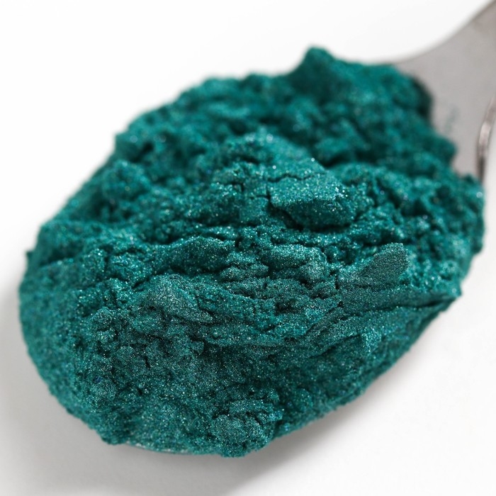 Глиттер кандурин &laquo;Изумрудный&raquo; для десертов и напитков, водорастворимый, 5 г.