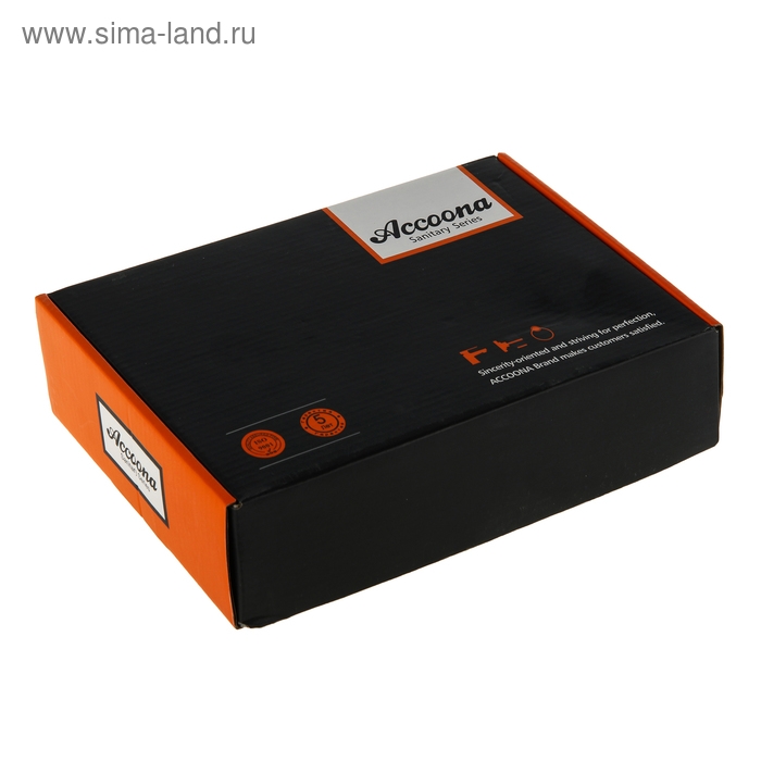 Cмеситель для кухни Accoona A4242, однорычажный, с гайкой, силумин, хром Cмеситель для кухни Accoona A4242, однорычажный, с гайкой, силумин, хром