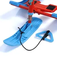 Снегокат &laquo;Тимка спорт 1+&raquo; Sportcar, голубой, красный, TC1+/SC Nika Kids