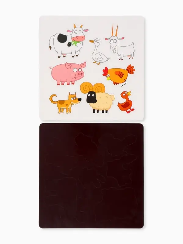 Магнитная книжка &laquo;Весёлые зверята&raquo; &laquo;Синий трактор&raquo;