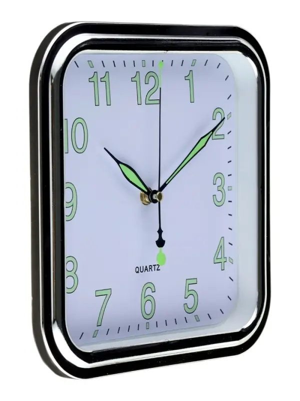 Часы настенные &laquo;Илони&raquo;, дискретный ход, светящиеся, d=25 см