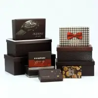 Набор подарочных коробок 10 в 1 &laquo;Настоящему мужчине&raquo;, 32.5&times;20&times;12.5 - 12&times;7&times;4 см