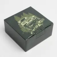 Коробка подарочная сборная, упаковка, &laquo;Джип&raquo;, 15 х 15 х 7 см