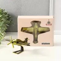 Сувенир металл "Самолёт" 12,2х14х6,5 см