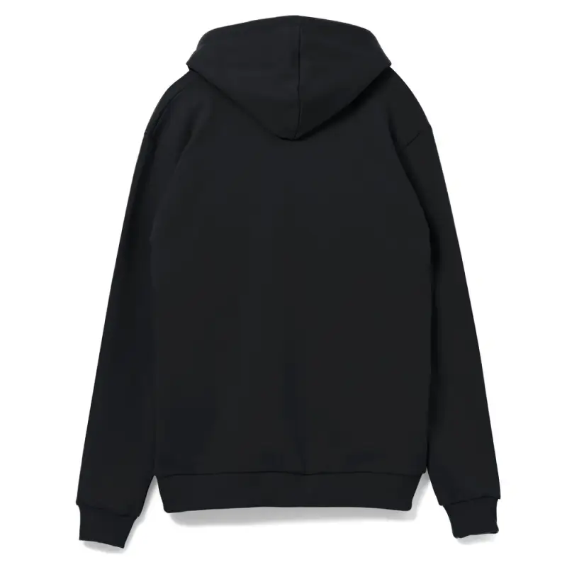 Толстовка на молнии с капюшоном Siverga Heavy 2.0, черная, размер S