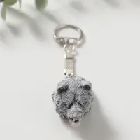 Брелок "Голова медведя" (3 вида), 5,5см