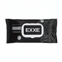 Влажные салфетки EXXE MEN (Микс Breeze&Silver), 120 шт