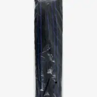 Молния &laquo;Трактор&raquo;, №8, разъёмная, замок автомат, 60 см, чёрная, синяя