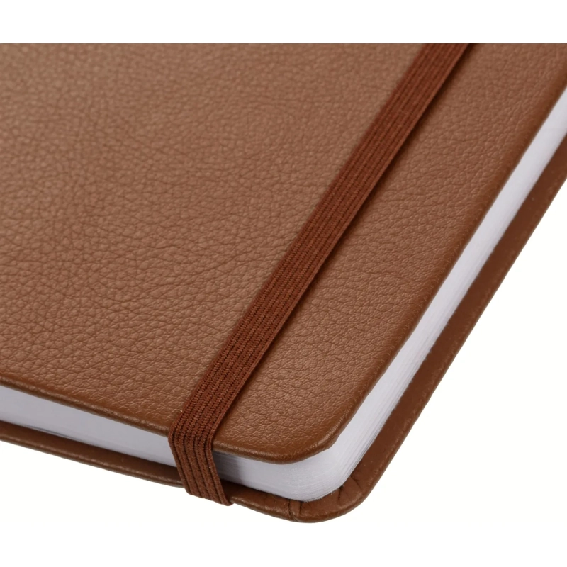 Ежедневник недатированный коричневый, А5, 140x200мм, 136 л. ATTACHE