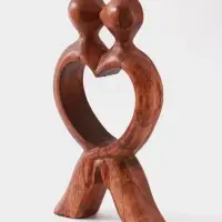 Сувенир &laquo;Любовь&raquo;, 14&times;3.5&times;25 см, дерево, коричневый