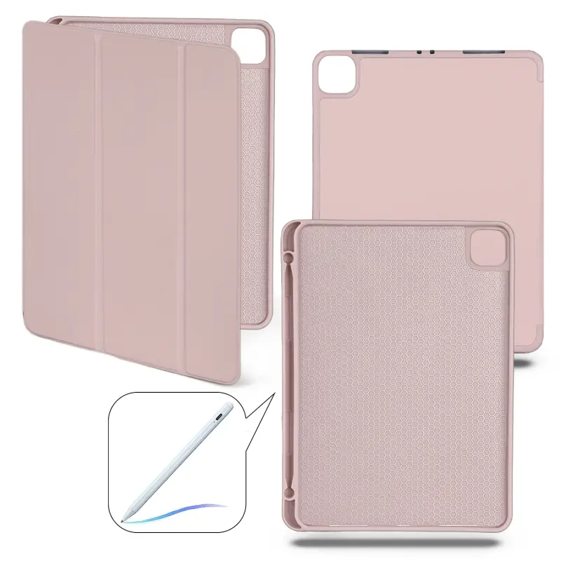 Чехол-книжка iPd Air 13 (2024) Smart case (Pencil) Pink Sand №14