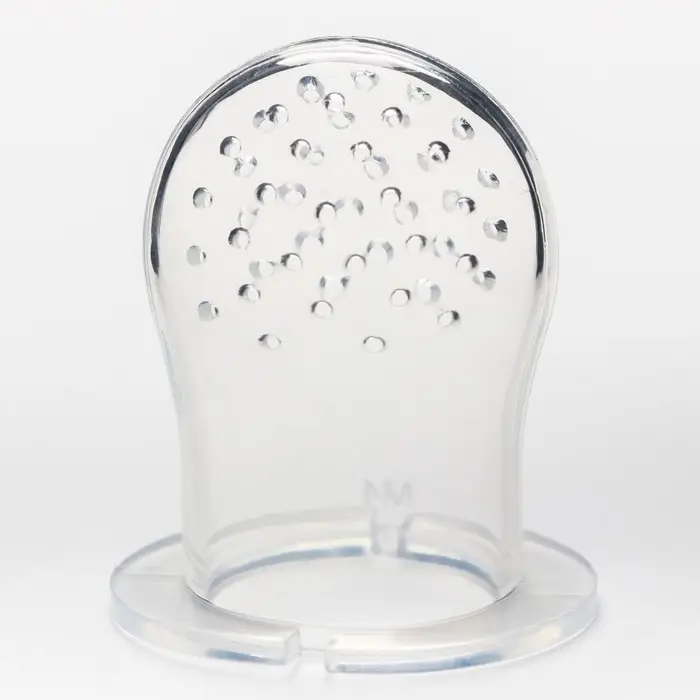 Ниблер для прикорма с силиконовой сеточкой «Еда, я люблю тебя», р-р сеточки М